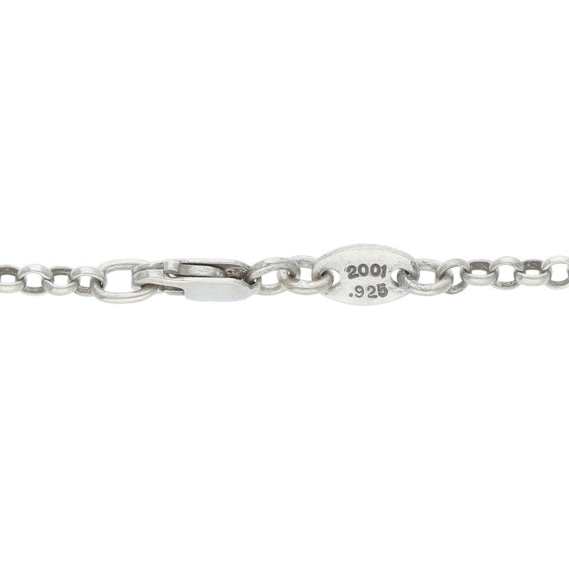 Chrome Hearts 925 Silver Roll Chain Necklace Size ONE SIZE
