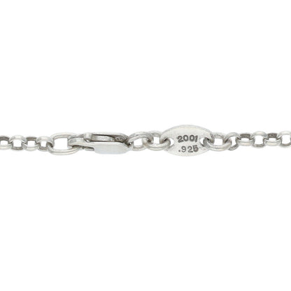 Chrome Hearts 925 Silver Roll Chain Necklace Size ONE SIZE