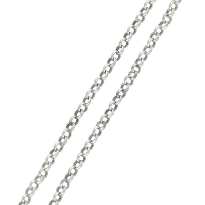 Chrome Hearts 925 Silver Roll Chain Necklace Size ONE SIZE