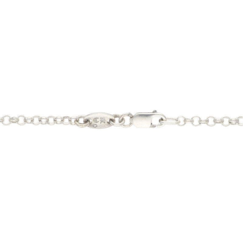 Chrome Hearts 18inch Roll Chain Silver Size ONE SIZE