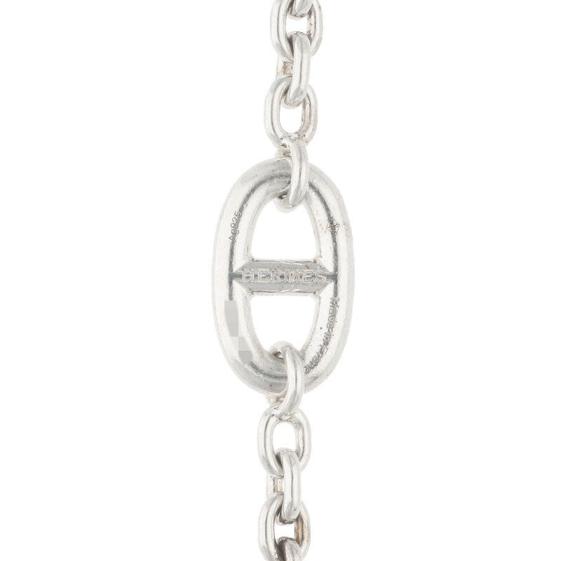 HERMES Farandole Sterling Silver Long Necklace Size ONE SIZE