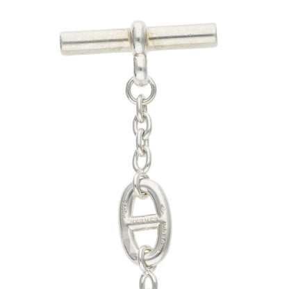 HERMES Farandole Sterling Silver Long Necklace Size ONE SIZE