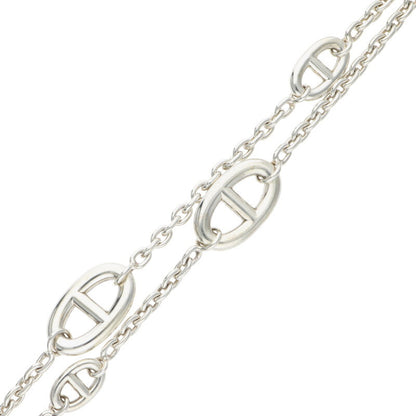 HERMES Farandole Sterling Silver Long Necklace Size ONE SIZE