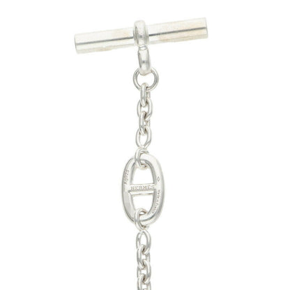 HERMES Farandole Sterling Silver Long Necklace Size ONE SIZE