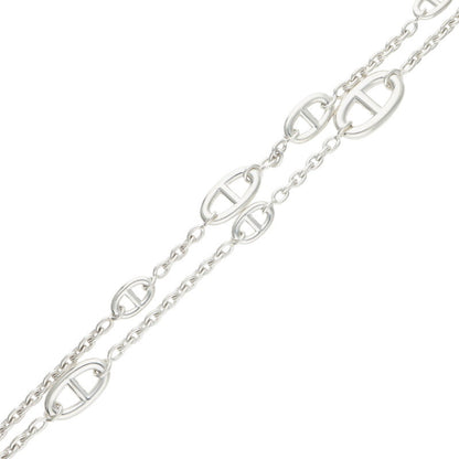 HERMES Farandole Sterling Silver Long Necklace Size ONE SIZE