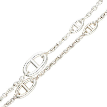 HERMES Farandole Long Necklace Silver Size ONE SIZE