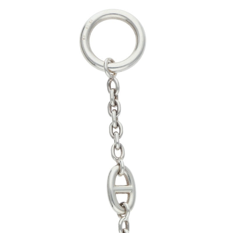 HERMES Farandole Sterling Silver Long Necklace Size ONE SIZE