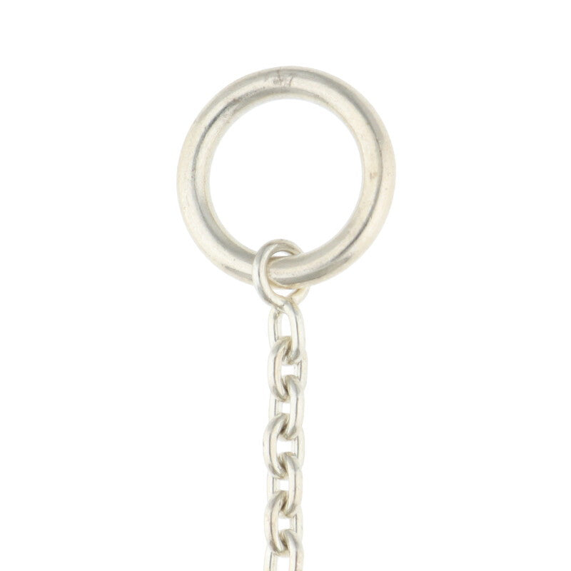 HERMES Farandole Sterling Silver Long Necklace Size ONE SIZE