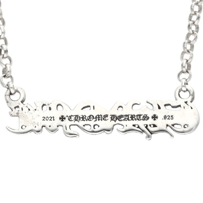 Chrome Hearts 18in NKLC Chain Chrome Silver Size ONE SIZE