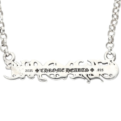 Chrome Hearts 18in NKLC Chain Chrome Silver Size ONE SIZE