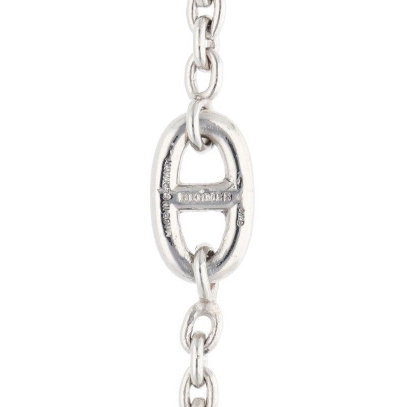 HERMES Farandole Long Necklace Silver Size ONE SIZE