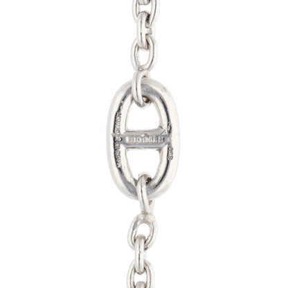 HERMES Farandole Long Necklace Silver Size ONE SIZE