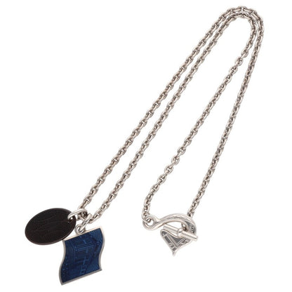 HERMES Parade Lacquer Buffalo Horn Necklace Size ONE SIZE