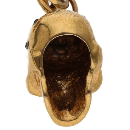Alexander McQUEEN Rhinestone Skull Necklace Size ONE SIZE