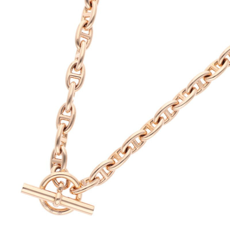HERMES K18PG Chaine d'Ancre TPM Choker Size ONE SIZE
