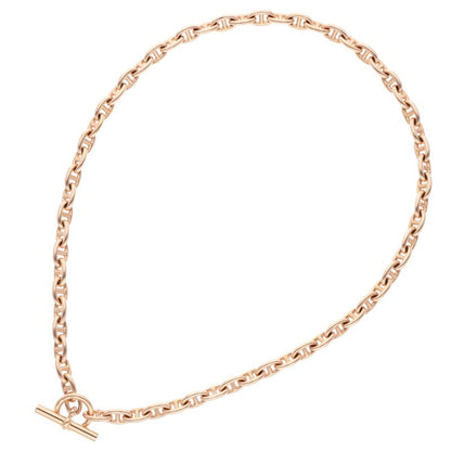 HERMES K18PG Chaine d'Ancre TPM Choker Size ONE SIZE