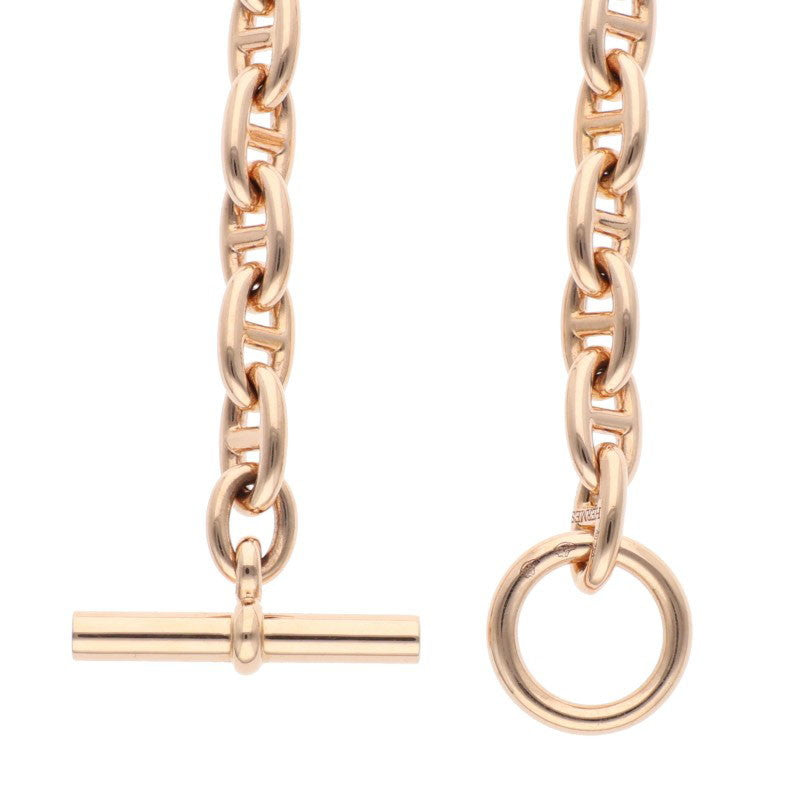 HERMES K18PG Chaine d'Ancre TPM Choker Size ONE SIZE