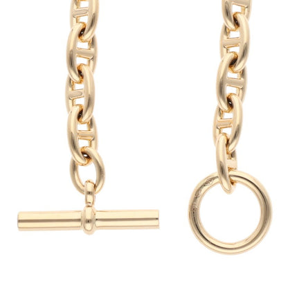 HERMES K18YG Chaine d'Ancre TPM Choker Size ONE SIZE