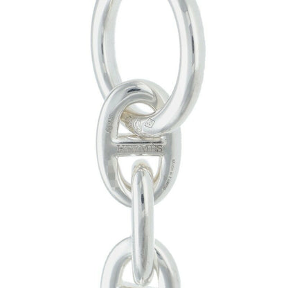 HERMES Chaine d'Ancre Silver Choker Necklace Size ONE SIZE