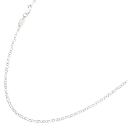 Chrome Hearts 18inch Roll Chain Necklace 925 Size ONE Silver