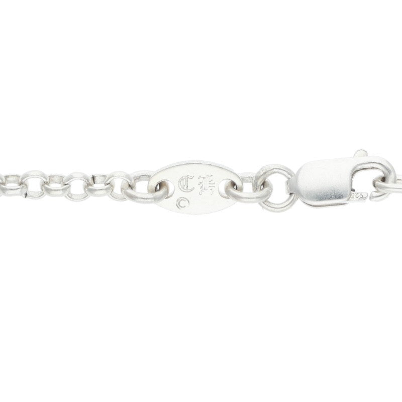 Chrome Hearts 18inch Roll Chain Necklace 925 Size ONE Silver