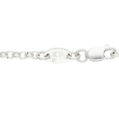 Chrome Hearts 18inch Roll Chain Necklace 925 Size ONE Silver