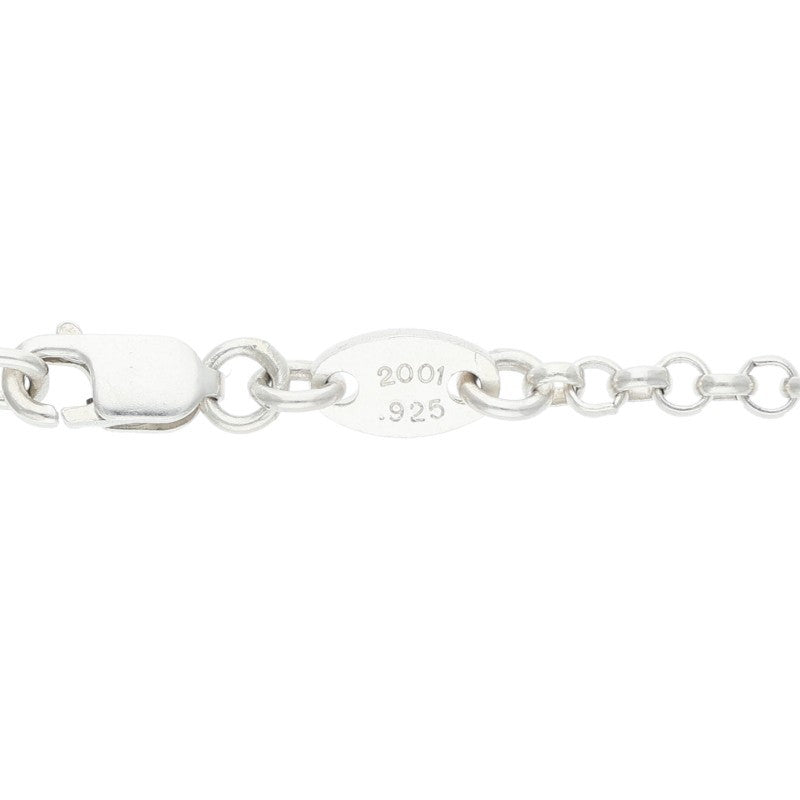 Chrome Hearts 18inch Roll Chain Necklace 925 Size ONE Silver
