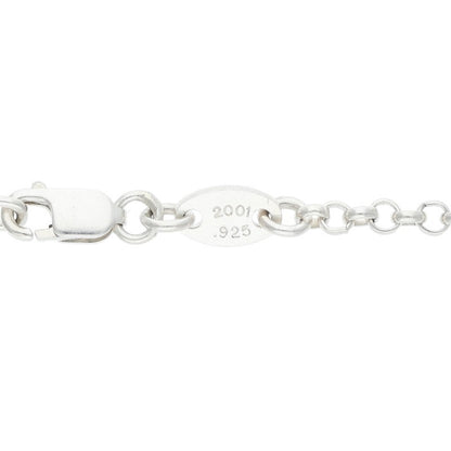 Chrome Hearts 18inch Roll Chain Necklace 925 Size ONE Silver