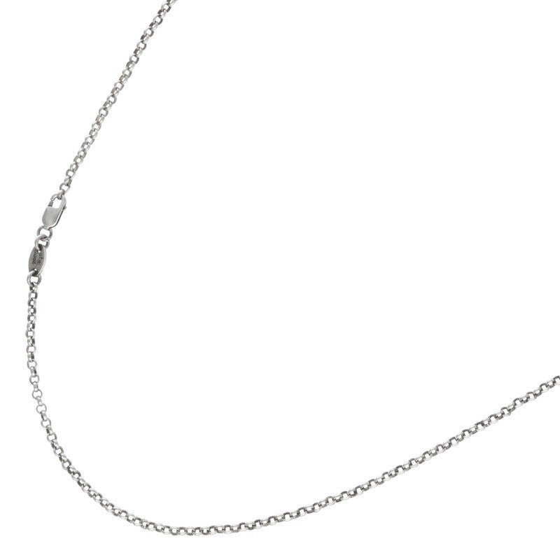 Chrome Hearts Chain inch Necklace Silver Size 18inch (Silver 5.02g)