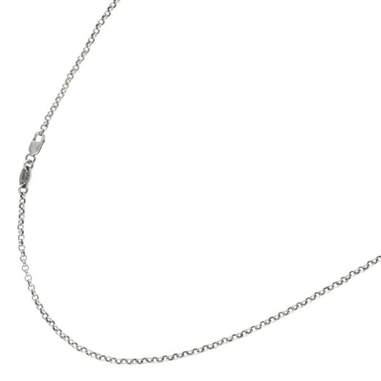 Chrome Hearts Chain inch Necklace Silver Size 18inch (Silver 5.02g)