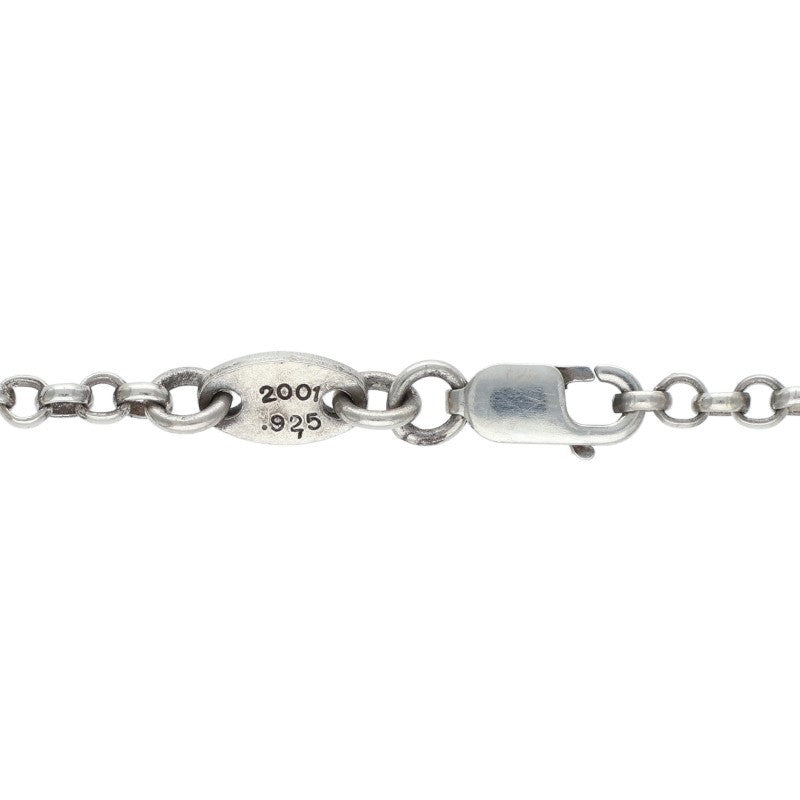 Chrome Hearts Chain inch Necklace Silver Size 18inch (Silver 5.02g)