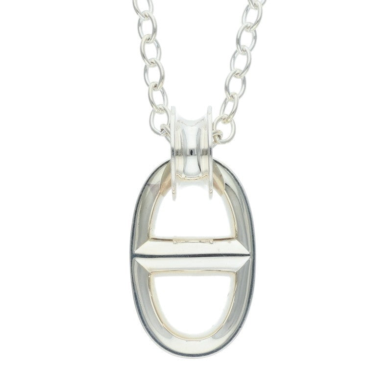 HERMES Response Chaine d'Ancre Silver Pendant Size ONE SIZE