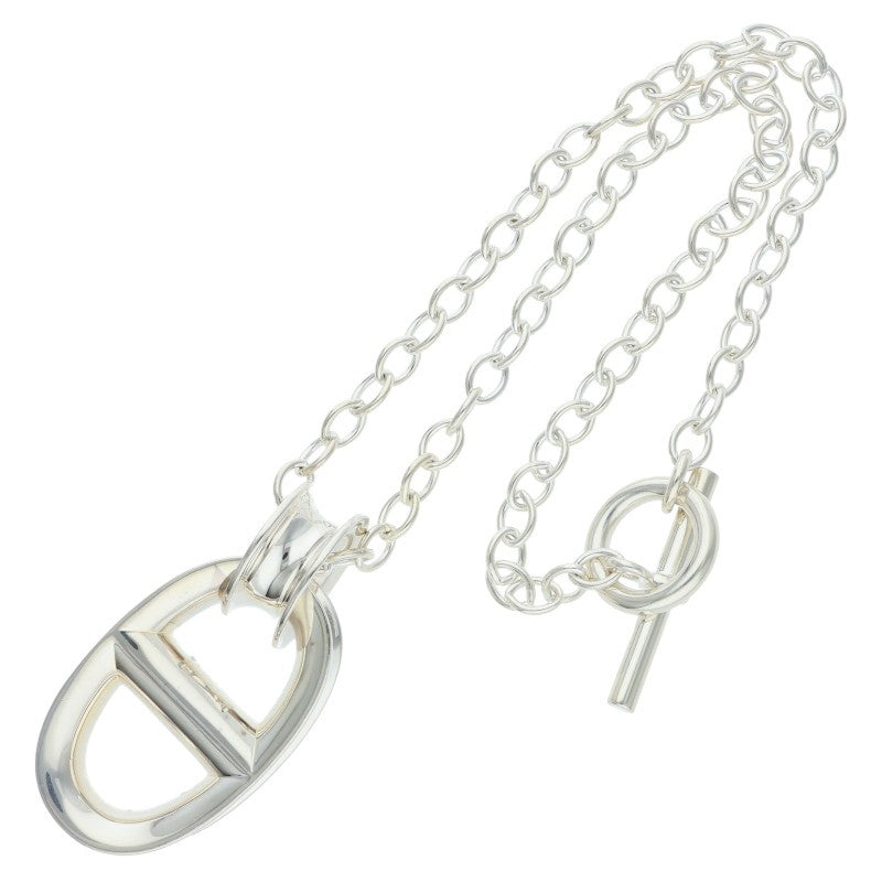HERMES Response Chaine d'Ancre Silver Pendant Size ONE SIZE
