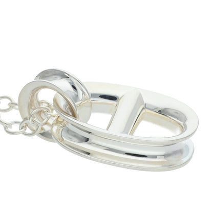 HERMES Response Chaine d'Ancre Silver Pendant Size ONE SIZE
