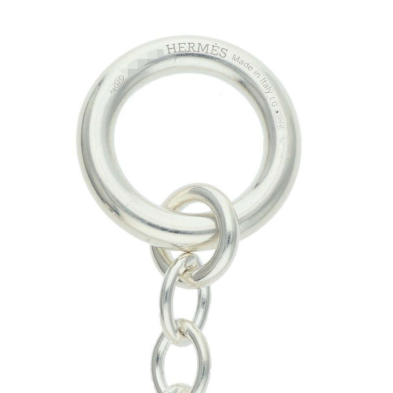HERMES Response Chaine d'Ancre Silver Pendant Size ONE SIZE