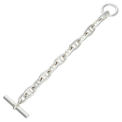 HERMES Chaine d'Ancre TGM Silver Bracelet Size ONE SIZE
