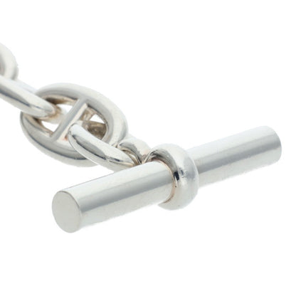 HERMES Chaine d'Ancre TGM Silver Bracelet Size ONE SIZE