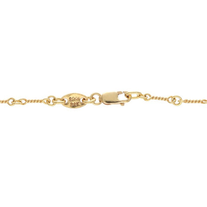 Chrome Hearts 22K Twist Chain Yellow Gold Size ONE SIZE