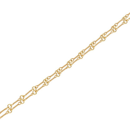 Chrome Hearts 22K Twist Chain Yellow Gold Size ONE SIZE
