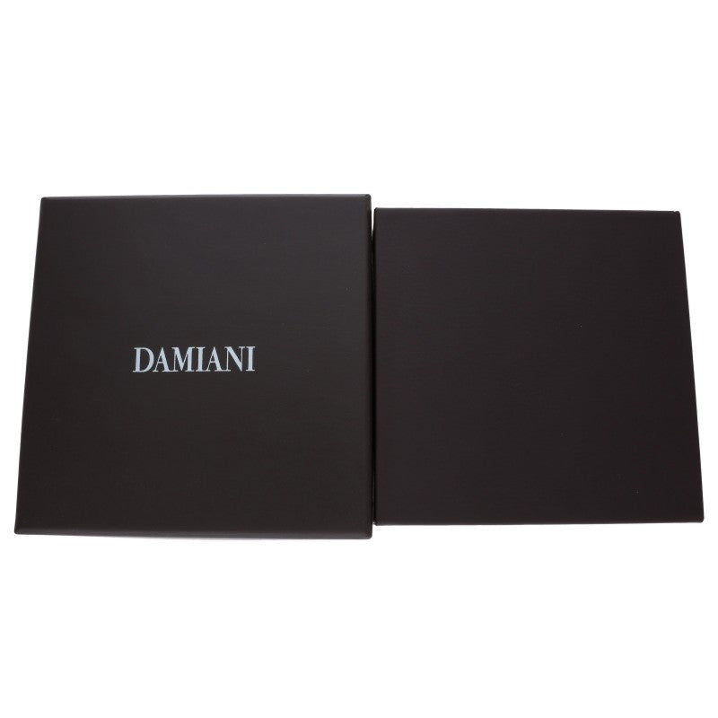 DAMIANI Spada 18K WG Black Diamond Necklace Size ONE SIZE