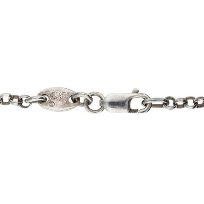 Chrome Hearts 34inch Roll Chain Necklace 925 Size ONE SIZE