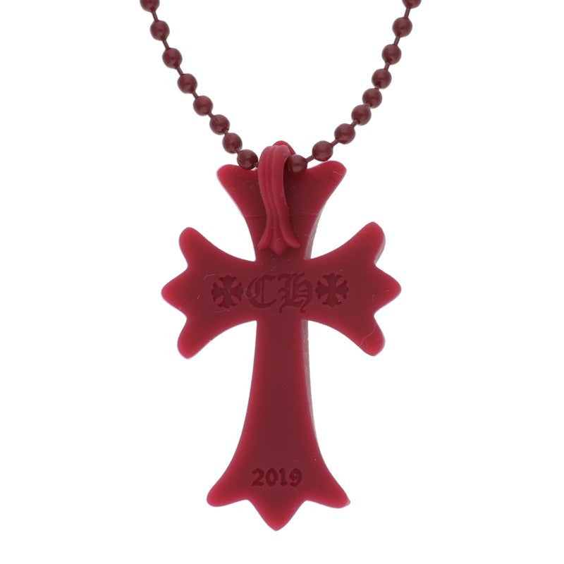 Chrome Hearts Small Rubber Red (Silver 8.71g)