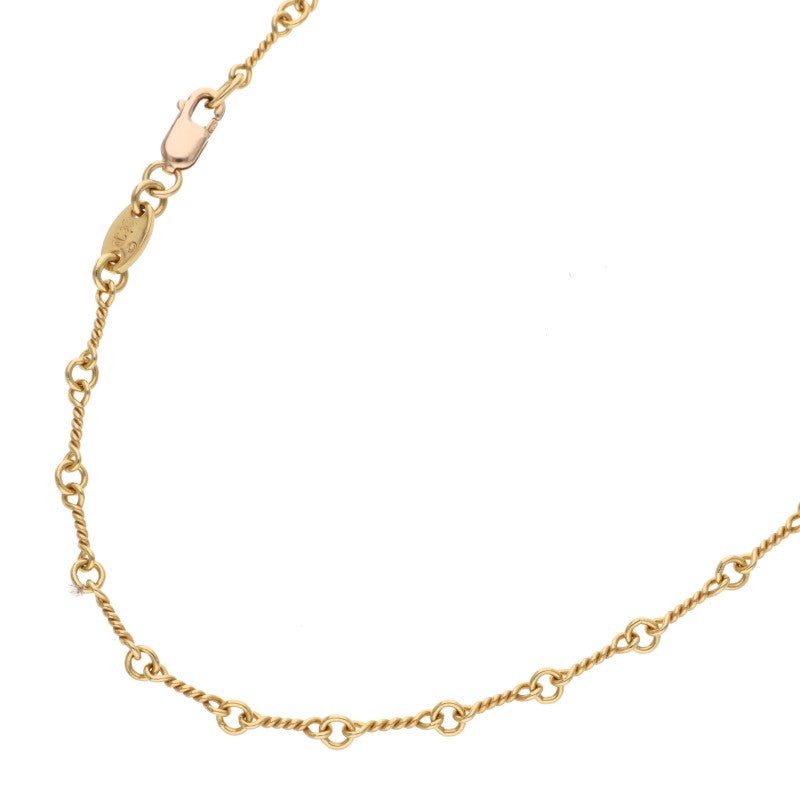 Chrome Hearts 22K Yellow Gold Chain Necklace Size 18INCH