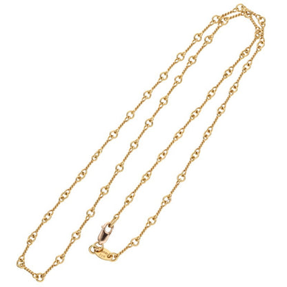 Chrome Hearts 22K Yellow Gold Chain Necklace Size 18INCH