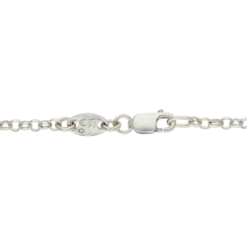 Chrome Hearts 925 Silver 18inch Roll Chain Size ONE SIZE