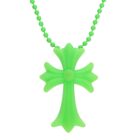 Chrome Hearts Small Rubber Accessory Green (Silver 9.25g)