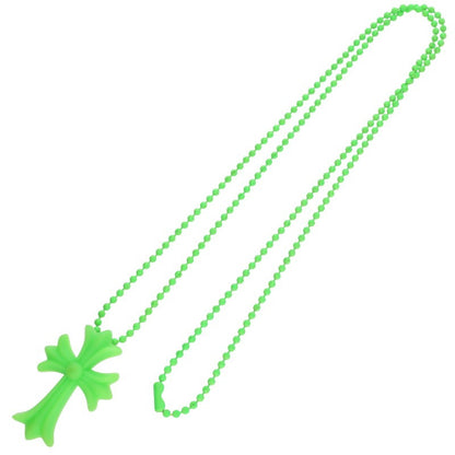 Chrome Hearts Small Rubber Accessory Green (Silver 9.25g)