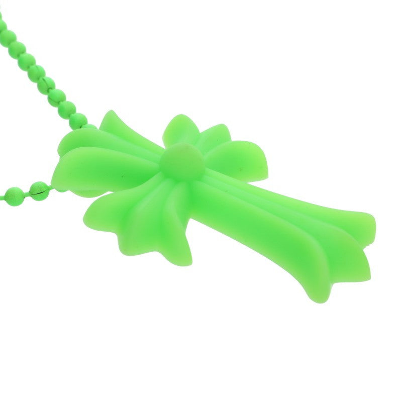 Chrome Hearts Small Rubber Accessory Green (Silver 9.25g)