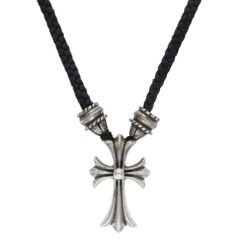 Chrome Hearts Small CH Cross Crimpt Silver Size ONE SIZE