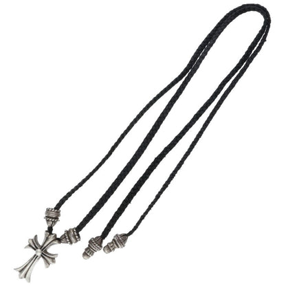 Chrome Hearts Small CH Cross Crimpt Silver Size ONE SIZE
